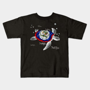 Belize Turtle Kids T-Shirt